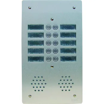 Domovní zvonek ELTAS Tablo AV2020P vandalizmu odolný, 20 tlačítek, 2 sloupce AV2020P