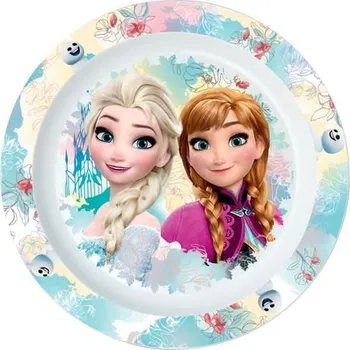 Talíř Storline Plastový talíř Ledové království 22 cm ST86847