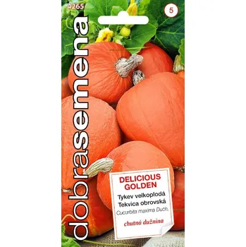 Semeno DOBRÁ SEMENA TYKEV VELKOPLODÁ - DELICIOUS GOLDEN 7 s
