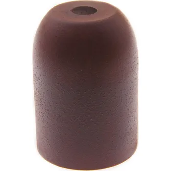 Objímka na žárovku Tubus pro zakončení jutového lana s kabelem, Vintage