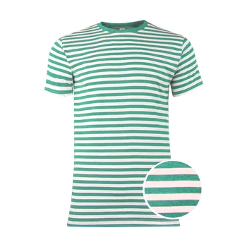 Pánské námořnické triko Dirk pruhované zelené S