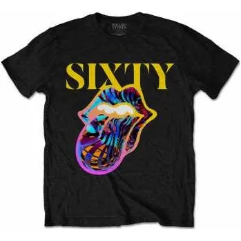 Pánské tričko Merch The Rolling Stones: Tričko Sixty Cyberdelic Tongue L 2022