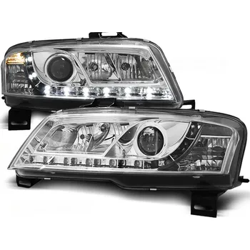 Přední světlomet Tuning Tec Přední světla FIAT STILO 10.01-08 DAYLIGHT CHROMOVÉ