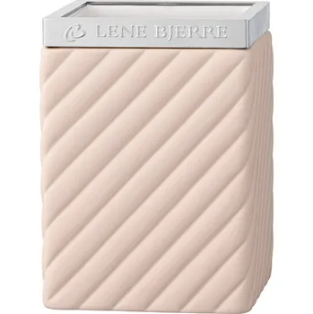 Držák na kartáček LENE BJERRE Dóza na kartáčky ROBERTA, růžová