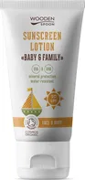 Wooden Spoon Baby & Family opalovací tělové mléko SPF30 150 ml