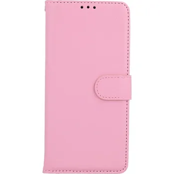 Pouzdro na mobilní telefon Pouzdro Vivo Y20s knížkové světle růžové s přezkou (kryt neboli obal na Vivo Y20s)