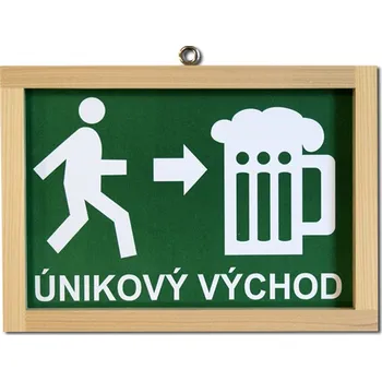 Rám na obraz Tabulka Únikový východ