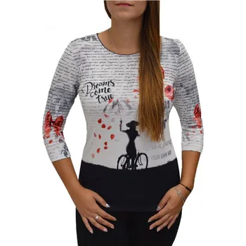 Dámská halenka Halenka Sabatti dívka na kole Velikosti Sabatti: 38