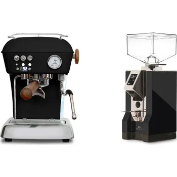 Set domácích spotřebičů Ascaso Dream PID, Dark Black + Eureka Mignon Specialita, CR…