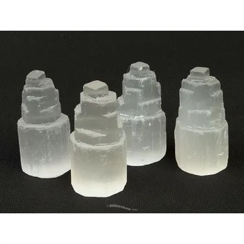 Přírodní kámen Selenit přírodní špice 60mm