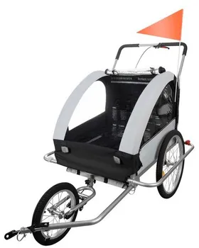 vozík za kolo ISO Malatec 14746 černošedý