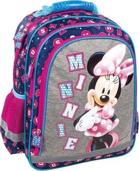 Školní batoh Derform Školní batoh Minnie Mouse 38 cm modrý