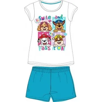 Dívčí pyžamo E plus M - Bavlněné dívčí pyžamo Tlapková patrola - Paw Patrol Skye - modré 104