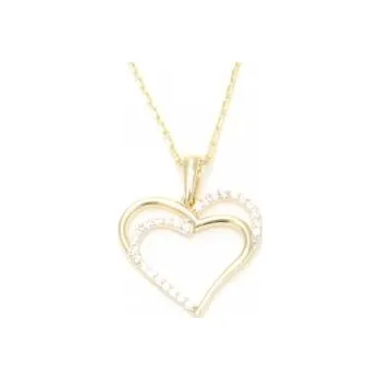 Náhrdelník Zlatý náhrdelník s přívěskem PATTIC Au 585/000 2,40 gr GU460102Y-42