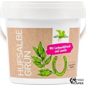 Ochrana nohy a ocasu Mast na kopyta Bense & Eicke -GREEN HOOF- - 500ml