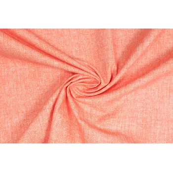 Bavlněné plátno korálové melé