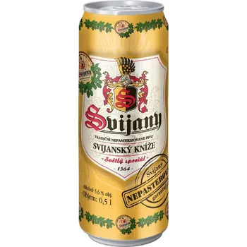 Pivo Pivovar Svijany Svijanský kníže 13° 0,5 l plech