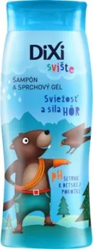 Dětský šampon Dixi Svišt svěžest a síla hor šampon a sprchový gel 250 ml