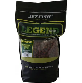 Boilies JetFish Jet Fish Legend Range boilie BIOSQUID 20mm 10kg