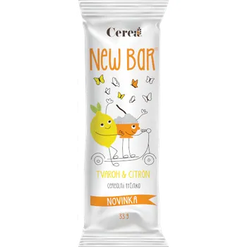 Cerea NEW BAR tvaroh & citron 28g