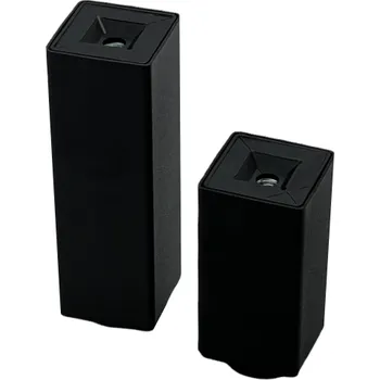 Nábytkové kování Camar Nábytková nožka DIEGO 50x50, černá matná VPP Výška nohy (mm): 100