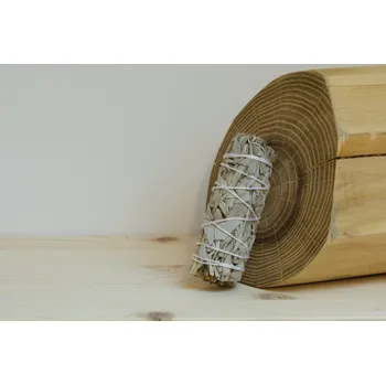 Vonná tyčinka Šalvěj Bílá (Kalifornie), vykuřovací svazek Mini - 10 cm