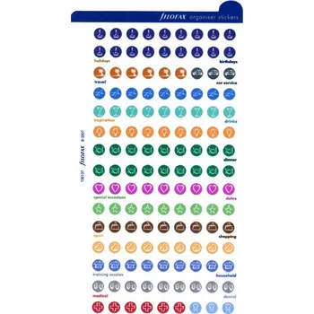 Diář Filofax štítky A6