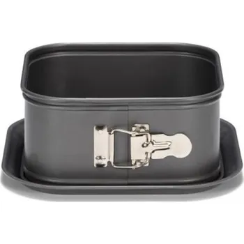 Forma na pečení Patisse Hranatá rozkládací forma 18 x 18 cm černá