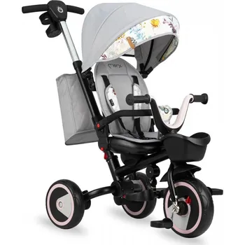 Dětská tříkolka Tříkolka MoMi INVIDIA šedá