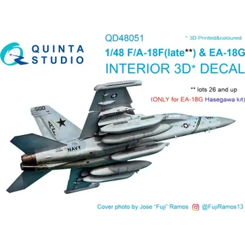Plastikový model Quinta studio 1/48 F/A-18F late / EA-18G 3D-Print &...