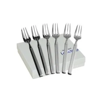 Příbor BERNDORF SANDRIK TANÁD 6 ks moučníková sada pískovaná