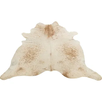 Koberec Bílo-hnědý koberec z hovězí kůže Cowhide salt pepper - 200*0,5*240cm/3-4m²