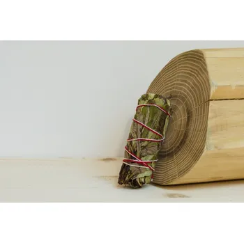 Vonná tyčinka Yerba Santa (Kalifornie), vykuřovací svazek Mini - 10 cm