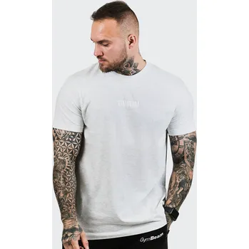 GymBeam Tričko FIT Grey XXL šedá