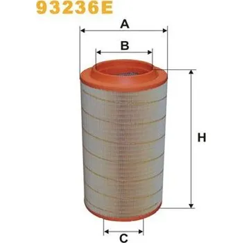 Auto-moto Vzduchový filtr WIX FILTERS 93236E