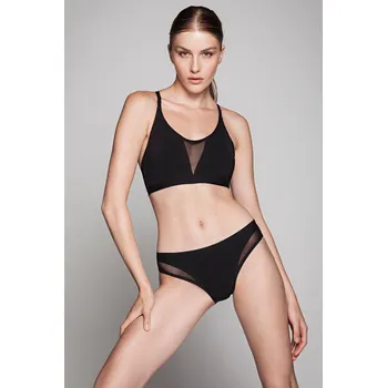 Kalhotky Dámské kalhotky BIKINI L-POL5017BI-02 černá XL