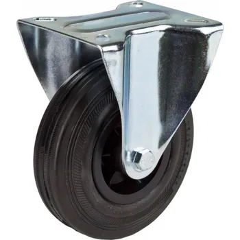 Pojezdové kolečko DEMA Gumové pevné kolečko 125 mm, do 60 kg