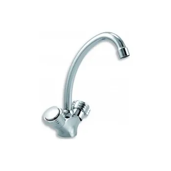 Vodovodní baterie RETRO stojánková dřezová baterie chrom