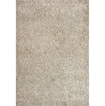 Koberec Kusový koberec SHAGGY plus 928 beige 60x115cm (vysoký vlas)