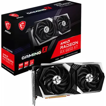 Grafická karta MSI Radeon RX 6650 XT Gaming X 8G