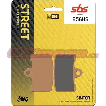 Brzdová destička Přední brzdové destičky SBS 856H.HS - Buell R, 1125ccm - 08>