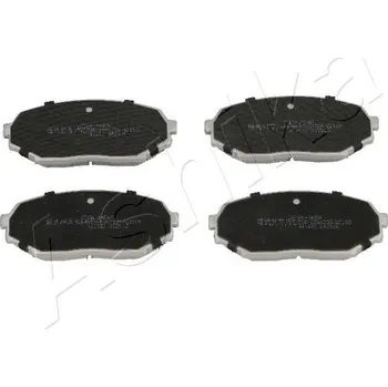 Brzdová destička Sada brzdových destiček, kotoučová brzda ASHIKA 50-03-340