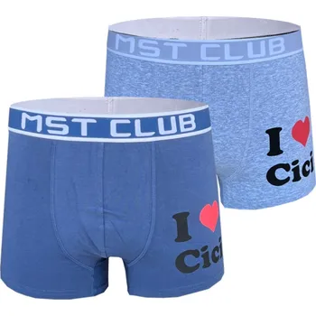 UOMO Pánské bavlněné boxerky mix dezénů - MST ( 2ks v balení ) Barva: Mix barva, Velikost: M
