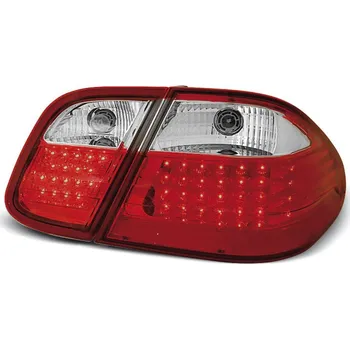 Zadní světlomet TUNING-TEC Zadní světla Mercedes Benz CLK W208 97-02 - krystal/červené LED