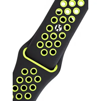 Řemínek na hodinky Silikonový řemínek Morellato Paroo 5402187.802 M, černý, Quick Release - 22 mm