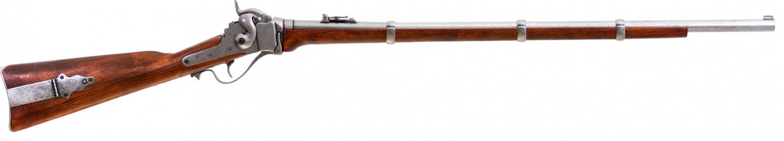 foto Replika zbraně Denix Sharps vojenská puška USA 1859