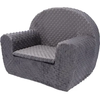 dětské křeslo Dětské křesílko MINKY - šedé