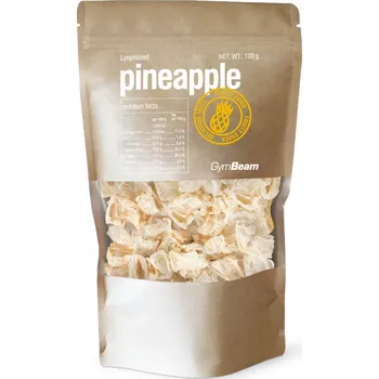 Anabolizér GymBeam Lyofilizovaný ananas 100 g