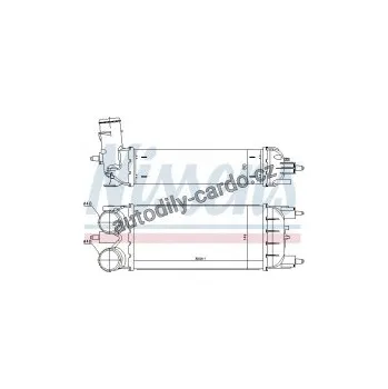 Chladič motoru Chladič turba NISSENS 96437