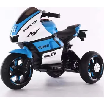 Dětské elektrovozidlo Mamido Dětská elektrická motorka MotoV6 modrá